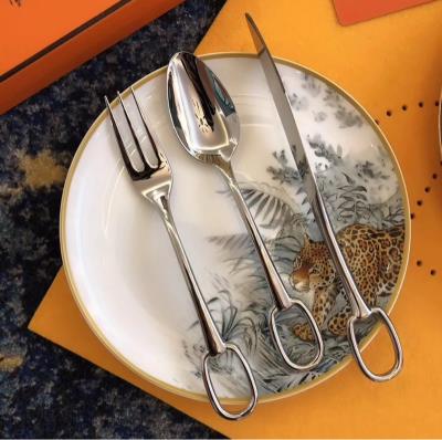 wholesale quality hermes cutlery set of 3 pcs